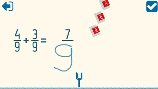 Adding Fractions Math Game screenshot 6