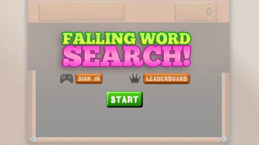 Falling Word Search screenshot 0