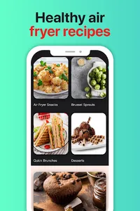 Air Fryer Oven Recipes App screenshot 0