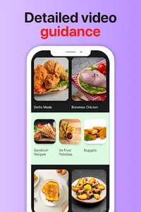 Air Fryer Oven Recipes App screenshot 1