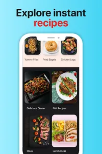 Air Fryer Oven Recipes App screenshot 2