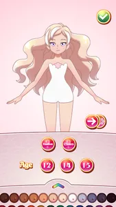 Glitter Cure Anime Dress Up screenshot 0