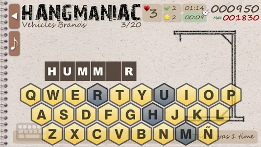 Hangmaniac Lite screenshot 19