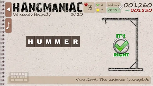 Hangmaniac Lite screenshot 20