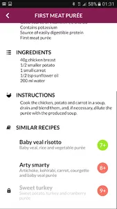 Baby Food Chart screenshot 4