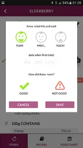 Baby Food Chart screenshot 6