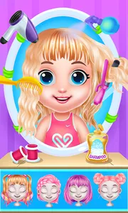 Baby Girl Caring Pinky Style screenshot 1