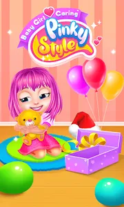 Baby Girl Caring Pinky Style screenshot 11