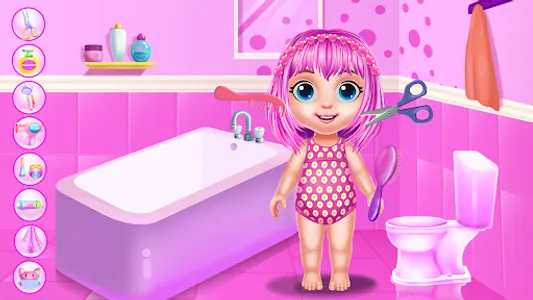 Baby Girl Caring Pinky Style screenshot 8