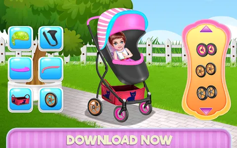 Create Your Baby Stroller screenshot 15