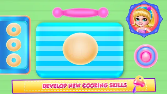 Ice Cream Donuts Cooking screenshot 1