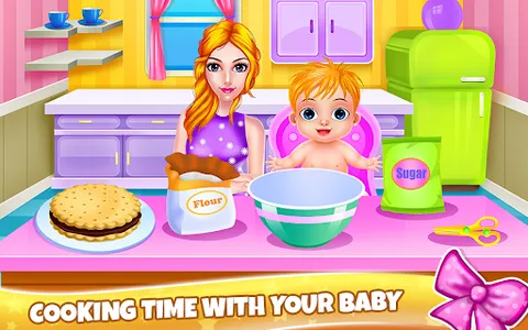 Mommy and Little Baby Day screenshot 1