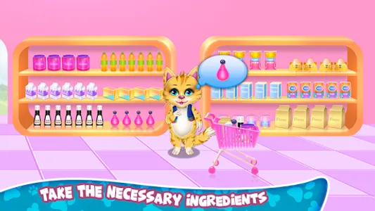 Sweet Rainbow Kitty Cookies screenshot 1