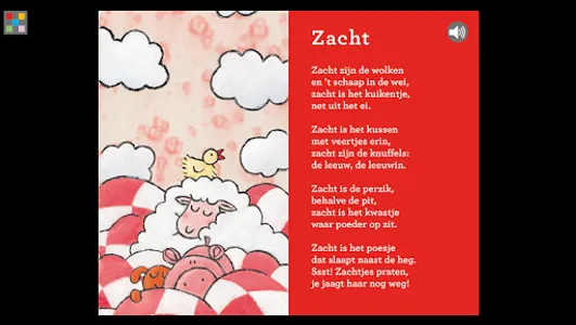 Zacht zijn de wolken * Versjes screenshot 8