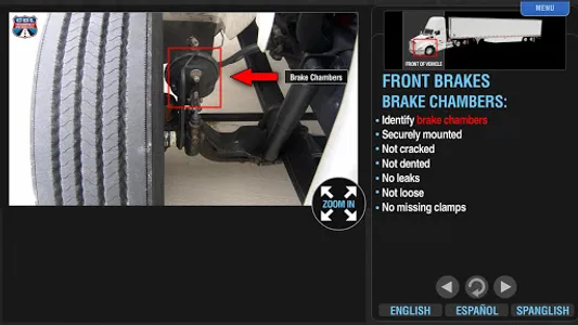 CDL Pre Trip Inspection Class  screenshot 2