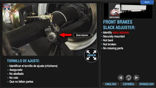 CDL Pre Trip Inspection Class  screenshot 3