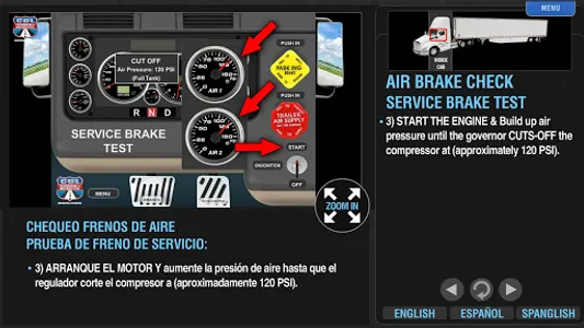 CDL Pre Trip Inspection Class  screenshot 6