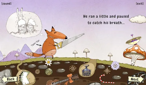 Icky Mr Fox's Rainbow screenshot 2