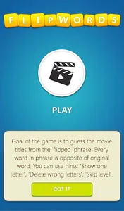 Guess The Movie. Flipwords screenshot 2