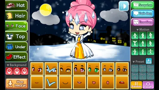 Snow Princess Pretty Girl screenshot 5