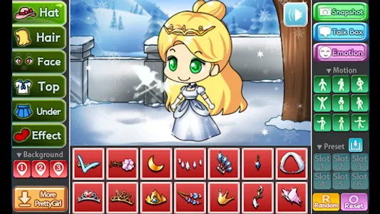 Snow Princess Pretty Girl screenshot 6