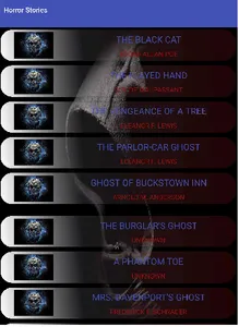 Horror stories and novels screenshot 7
