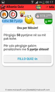 Albania Quiz screenshot 2