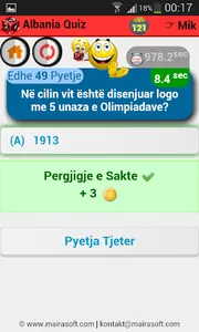 Albania Quiz screenshot 3