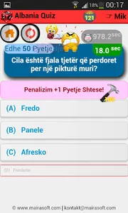 Albania Quiz screenshot 4