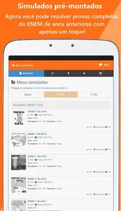 Enem 2017 Simulado Gabaritando screenshot 10