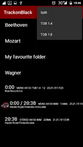 TrackonBlack screenshot 0
