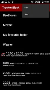TrackonBlack screenshot 1