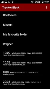 TrackonBlack screenshot 2