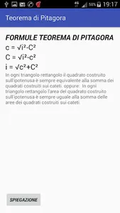 Teorema di Pitagora screenshot 0