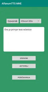 AlfaNumTTS MNE screenshot 0