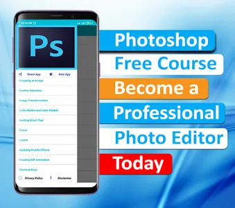 Photoshop tutorial - complete  screenshot 8