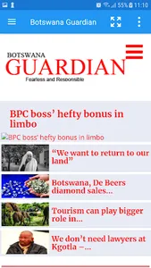 Botswana Newspapers screenshot 2