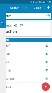 German-Slovak Dictionary screenshot 0