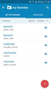 German-Slovak Dictionary screenshot 6