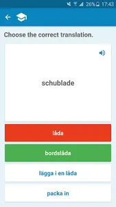 German-Swedish Dictionary screenshot 3