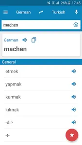 German-Turkish Dictionary screenshot 0