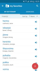 Finnish-Polish Dictionary screenshot 6