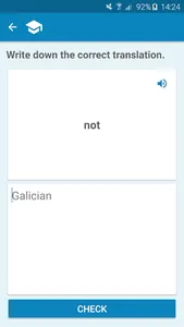 Galician-English Dictionary screenshot 4