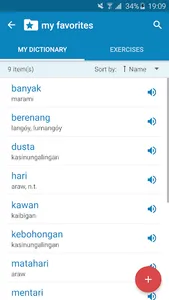 Indonesian-Filipino Dictionary screenshot 6