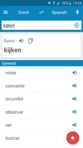 Dutch-Spanish Dictionary screenshot 0