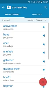 Dutch-Spanish Dictionary screenshot 6