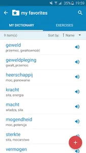 Dutch-Polish Dictionary screenshot 6