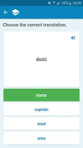 Polish-Spanish Dictionary screenshot 2