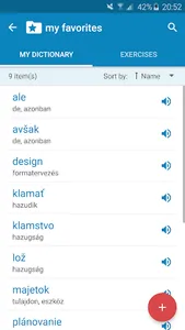 Slovak-Hungarian Dictionary screenshot 6