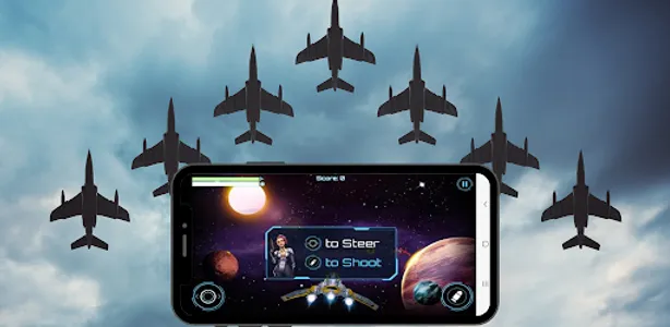 Space Games 3D- Space Invasion screenshot 1